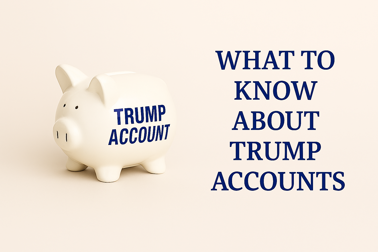 Trump Accounts for Kids: What Families and High‑Income Earners Should Know About the New Custodial IRAs