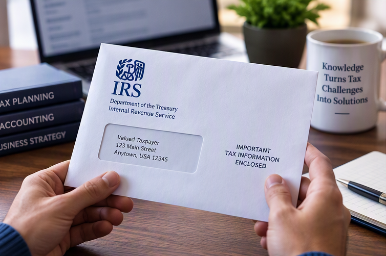 Received an IRS Notice? Here’s What to Do Before You Panic